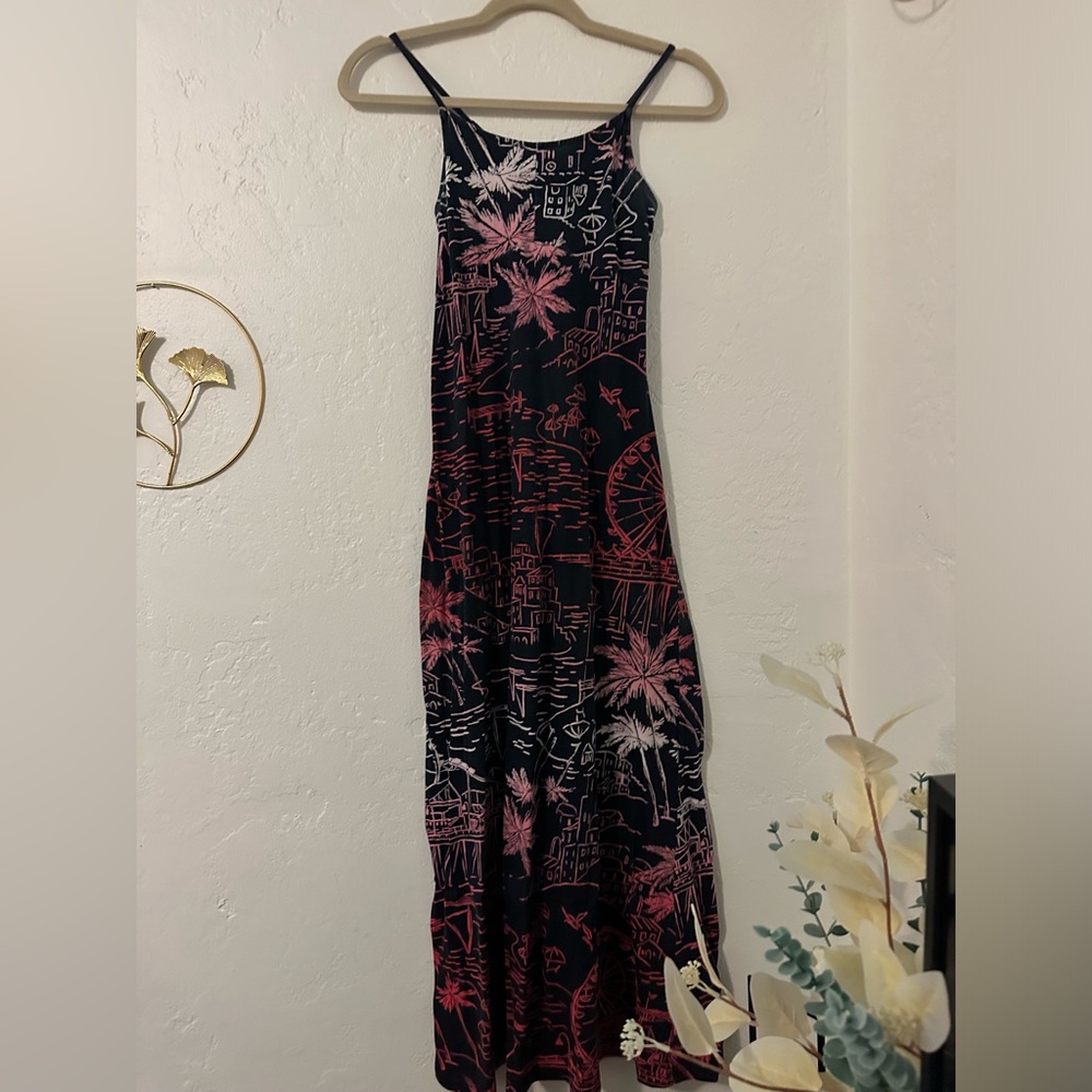 Old Navy Girl’s XL Spaghetti Strap Maxi Cotton Sun Dress